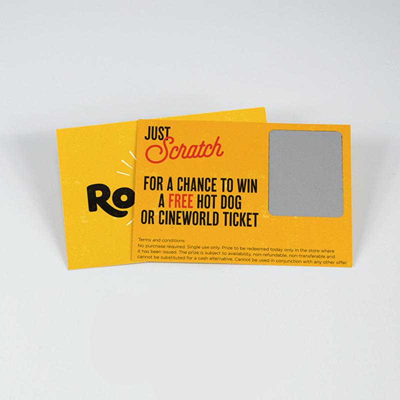 scratch card cineworld ticket