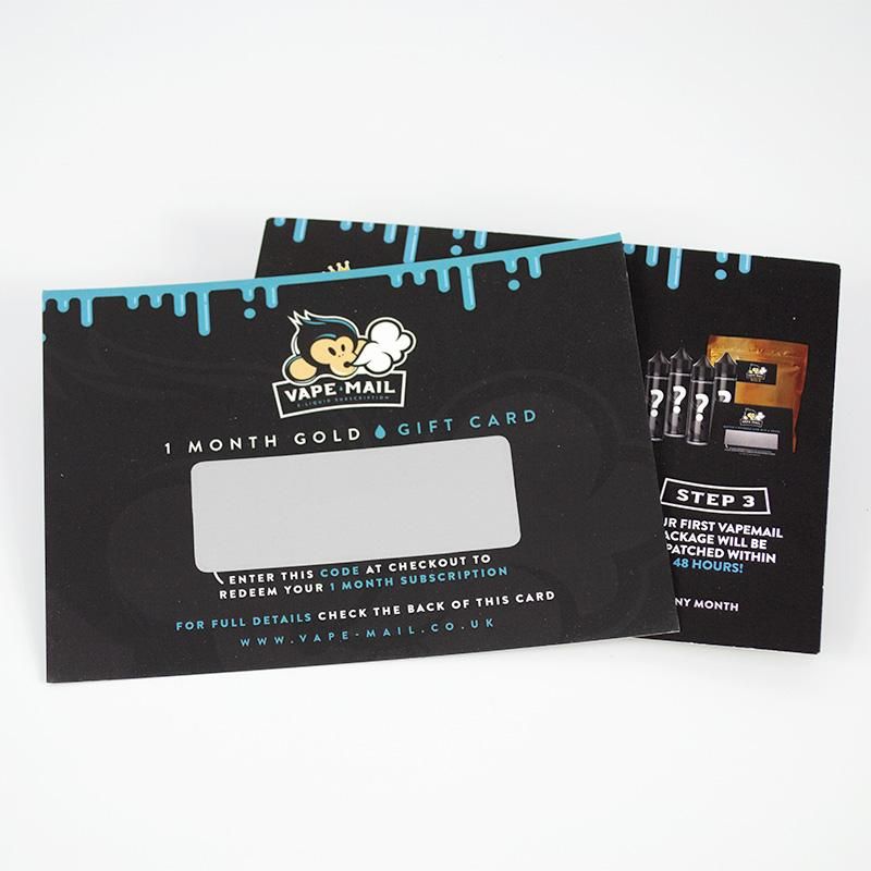 scratch card vape gift card